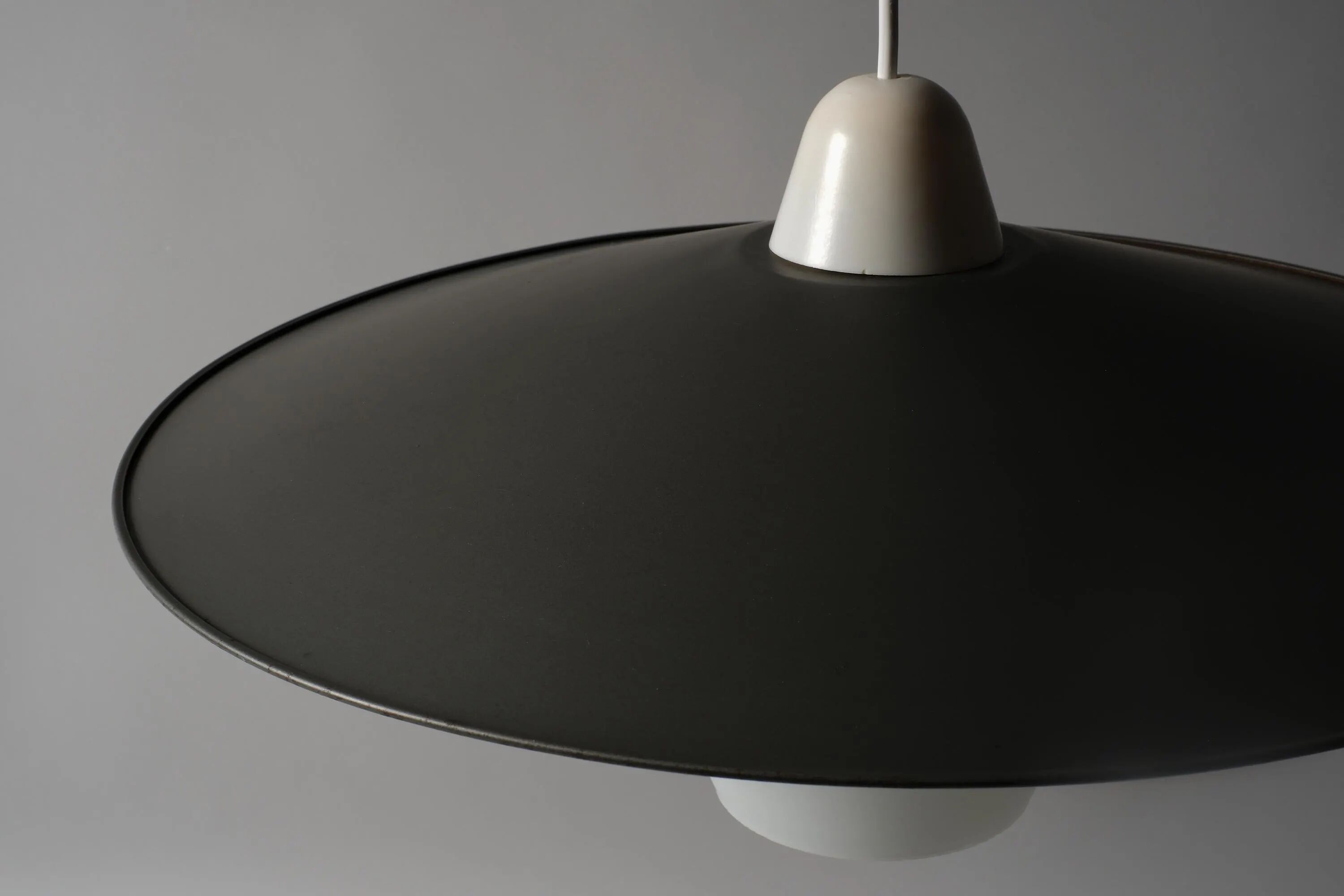 Modern Mid-Century Pendant Lamp Flying Saucer, Space Age Design from the 1960s