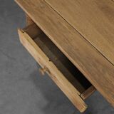 Table d'appoint en hêtre provençal rustique, France, vers 1850