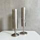 Set of 2 vases Brutalist, Mid Century Vase, Mid Century Modern, cylinder vase
