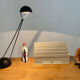 Lampe de bureau Méridiana design Paolo Piva pour Stefano Cevoli Vermezzo vintage années 70-80