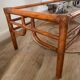 Table basse en rotin