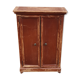 Armoire de poupée en bois