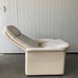 Exceptional and rare Pair of De Sede DS-50 adjustable Lounge Chairs