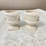 Ensemble de deux cache-pots Delfts
