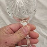 6 St Louis crystal glasses, Gérard model