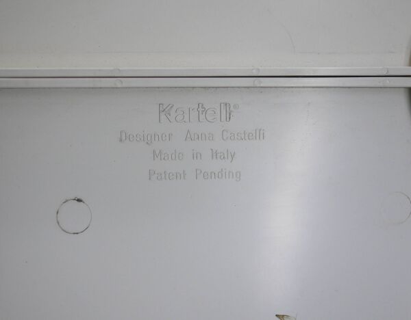 Miroir mural italien vintage par Anna Castelli Ferrieri pour Kartell