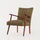 Fauteuil en teck, années 1960, design danois, fabrication : Danemark