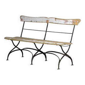 Folding bench, circa 1900