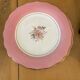 Vintage dessert service / antique in porcelain in colour