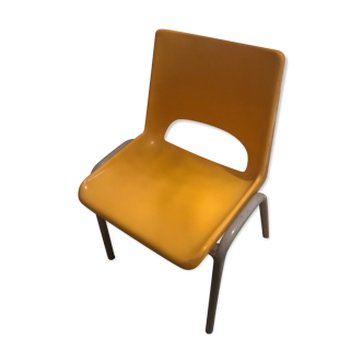 Chaise d’enfant vintage 1970