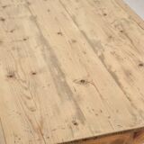 Vintage farmhouse table, oak legs