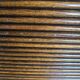 Solid oak double curtain filing cabinet