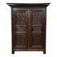 18th-century oak wardrobe