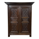 18th-century oak wardrobe