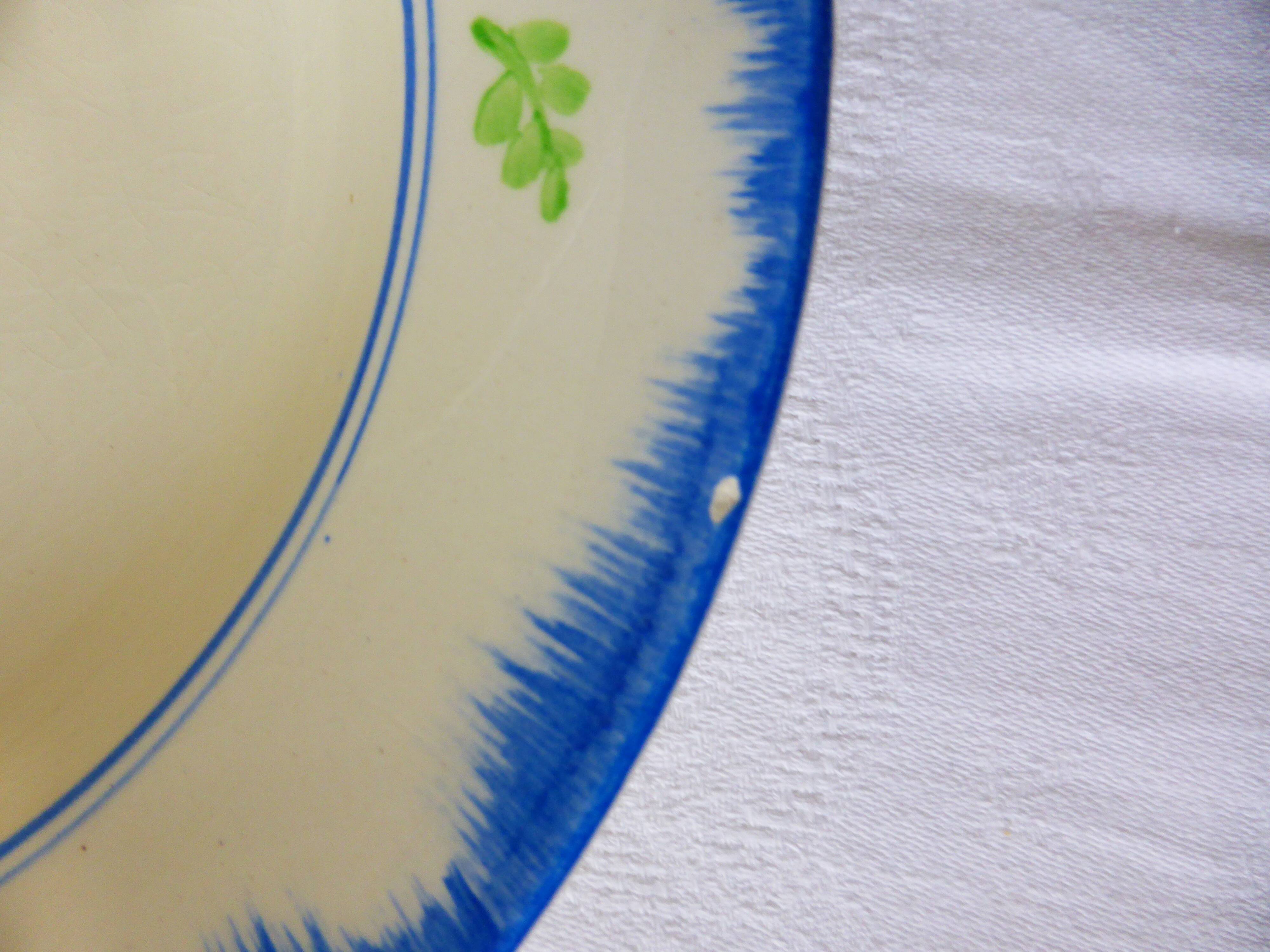 4 vintage deep plates from Gien 210754