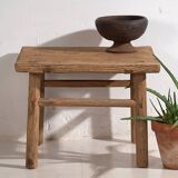Ancienne table d’appoint carrée (c.1850) #2