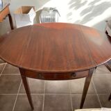 English style side table, with flaps