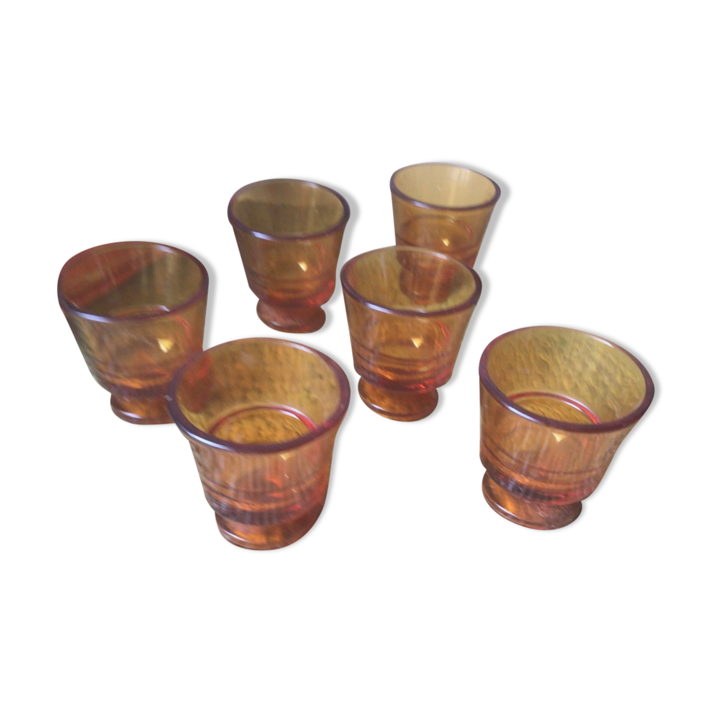 6 Duralex egg cups