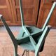 Lot de 4 chaises bistrot vertes