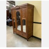 Antique Art Nouveau wardrobe