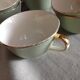 Peppermint coffee and dessert service / Villeroy - Boch / vintage 50-60