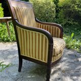 Fauteuil bergère Empire début XIXe