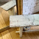 Wooden bench