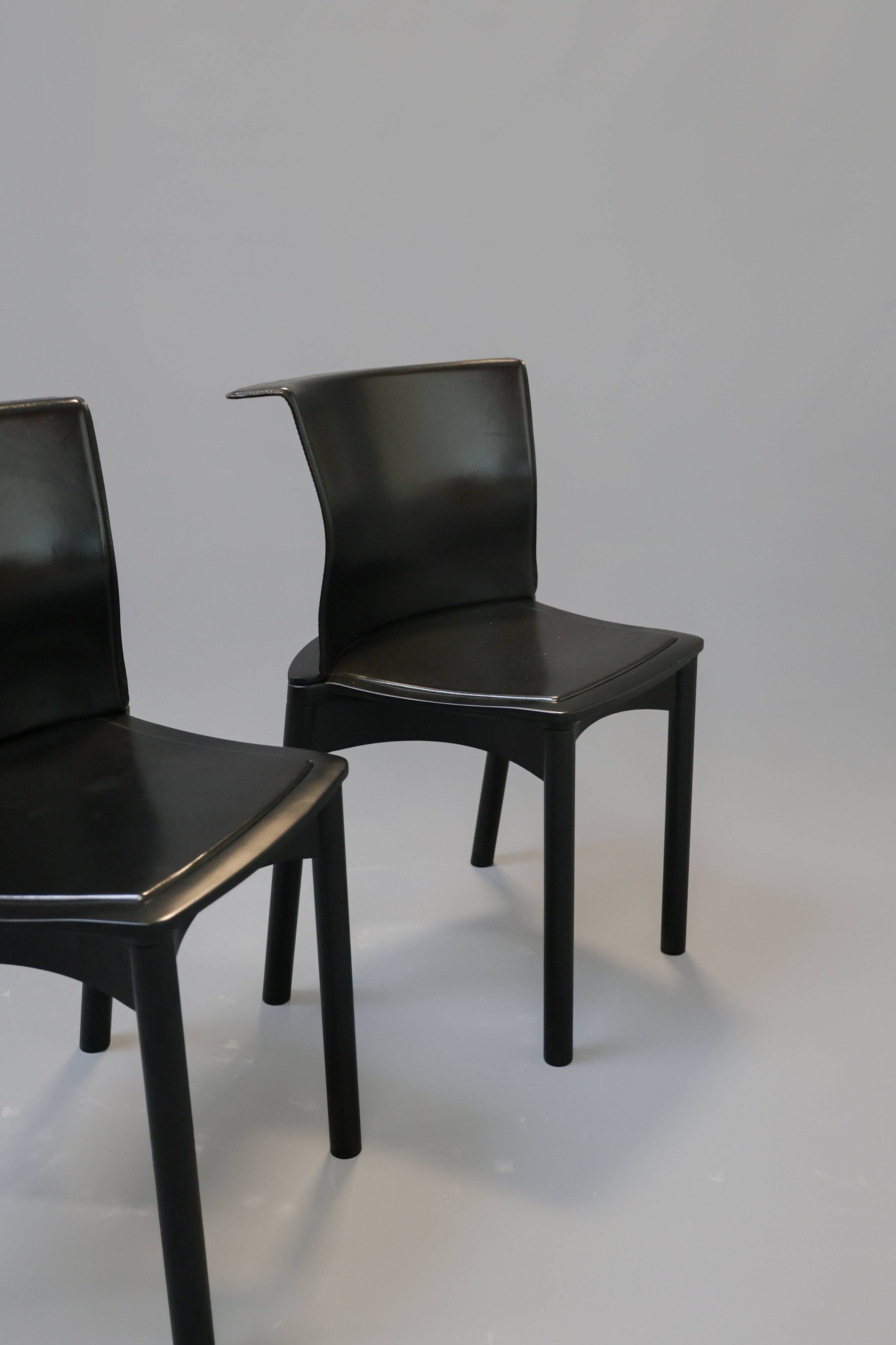 Francesco Binfaré for Cassina dining chairs
