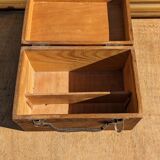 Wooden craft workshop box