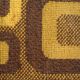 Modernist op-art rug with abstract graphic pattern by Magura, Germany 1960s