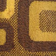 Modernist op-art rug with abstract graphic pattern by Magura, Germany 1960s