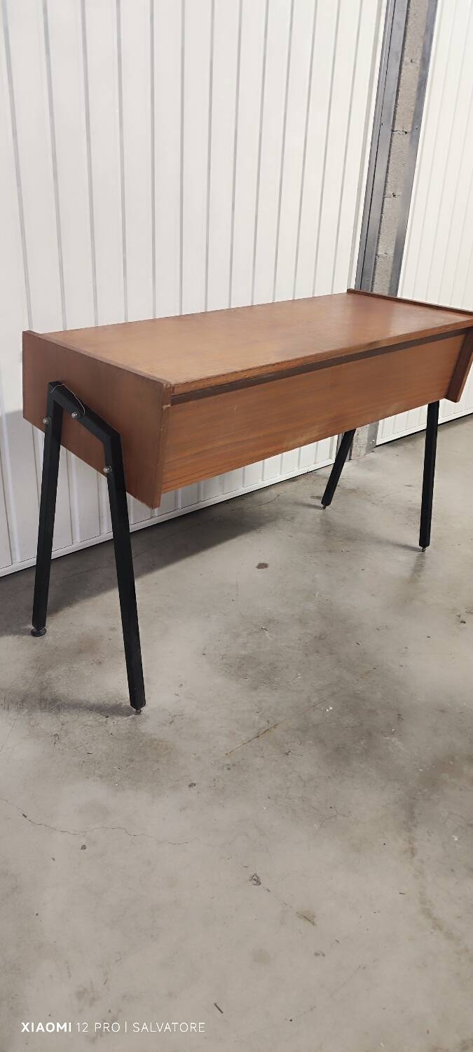 Vintage console / side table – Old knitting machine furniture