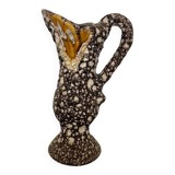 Small fat lava vase