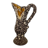 Small fat lava vase