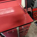 Red formica furniture