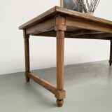 Table de ferme en hêtre XL