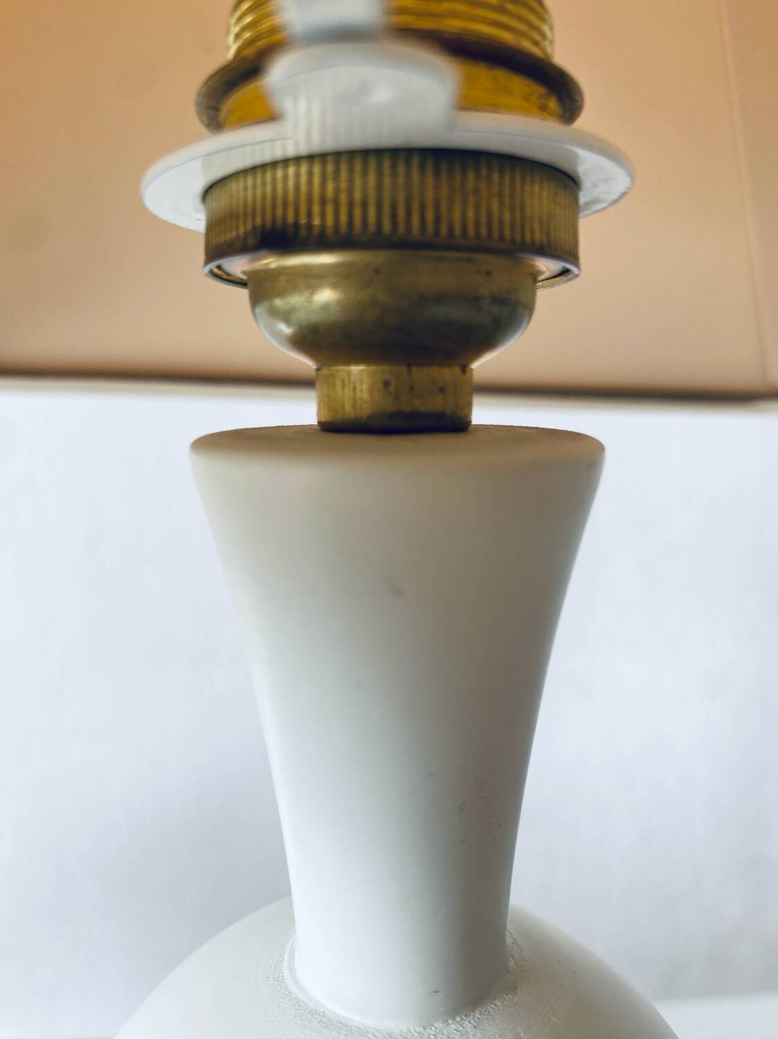 Paire de lampes de chevet vintage