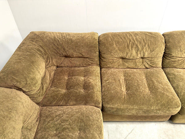Vintage modular elements sofa, 1970s