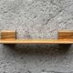 Vintage pine wall shelf