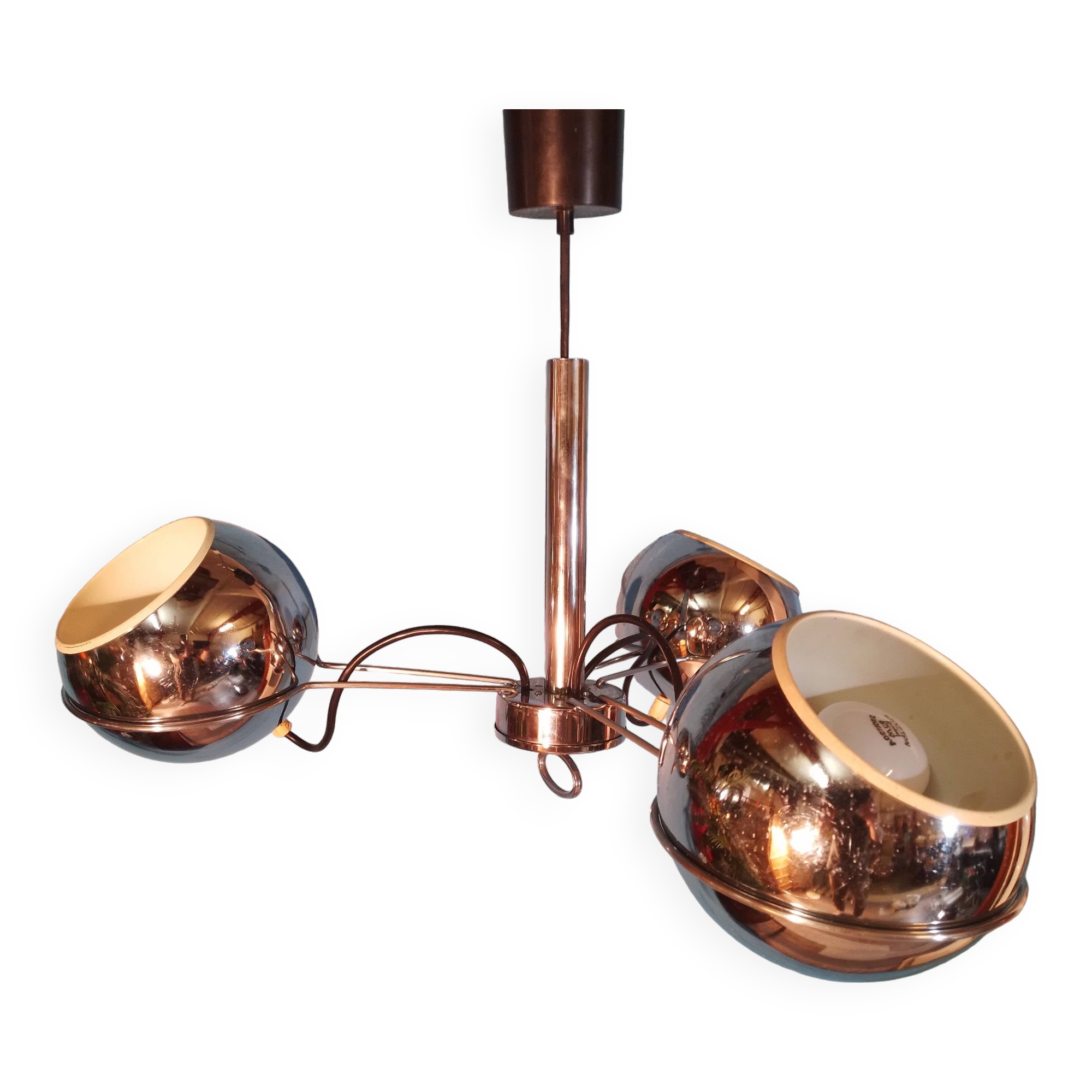 Space Age “Eye Ball” Pendant Lamp 1960s