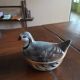 Partridge faience Michel Caugant