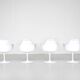 Set of 4 Tulip armchairs by Eero Saarinen for Knoll International - 1960s