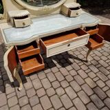 Antique dressing table with chair, 1920