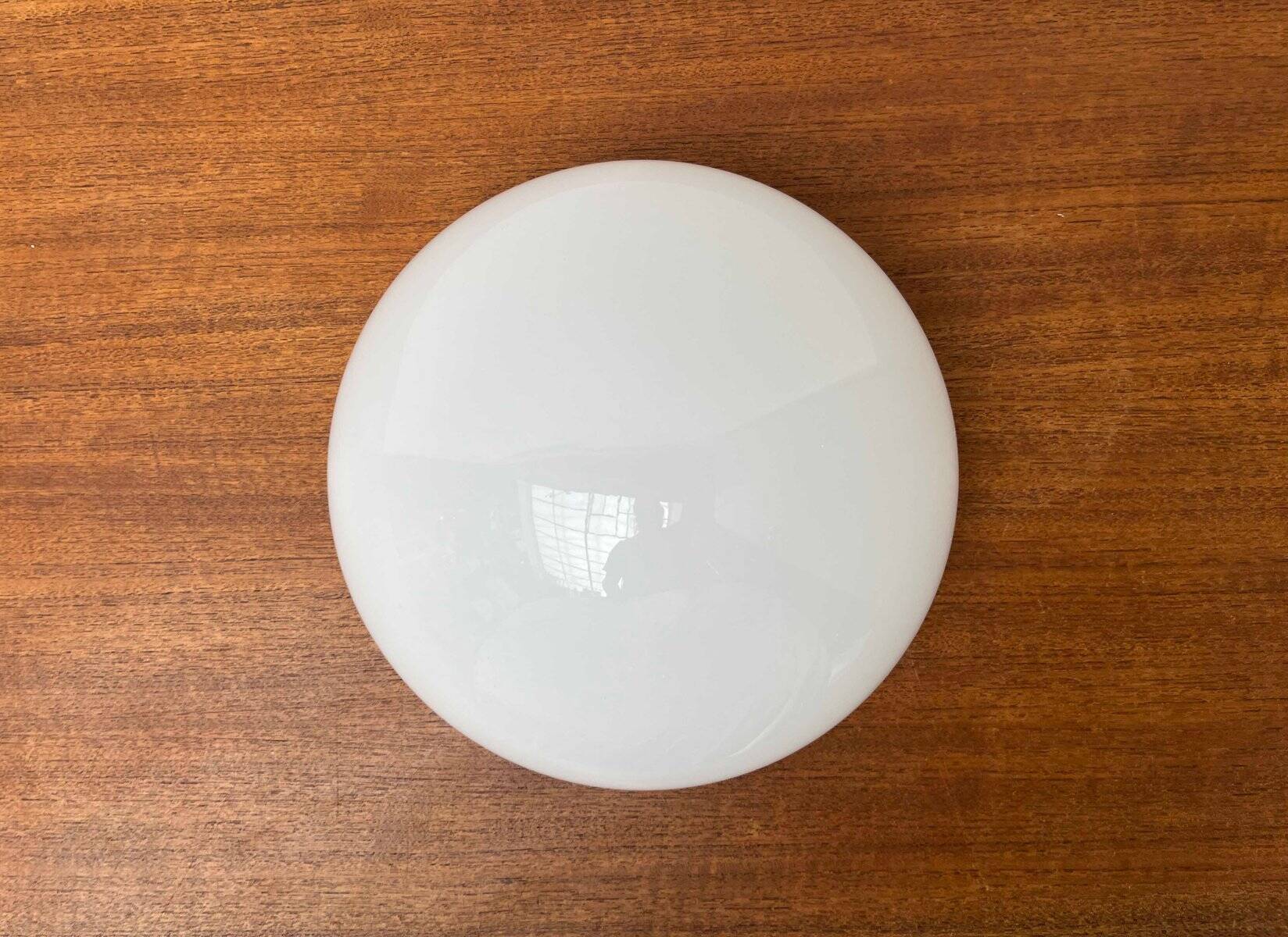 Mid-Century Modern Minimalist Ceiling or Wall Lamp by Wilhelm Wagenfeld for Lindner, Germany, 1950s