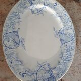 Terre de fer earthenware dish