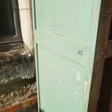 Armoire parisienne patine ancienne menthe