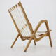 1970s Jan Vaněk Oak armchair, Czechoslovakia