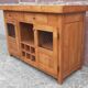 Buffet de cuisine - Billot - Table de boucher