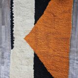 Moroccan handcrafted rug 100cm x 300cm