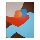 In your arms original painting on frame 100x80cm by Bodasca